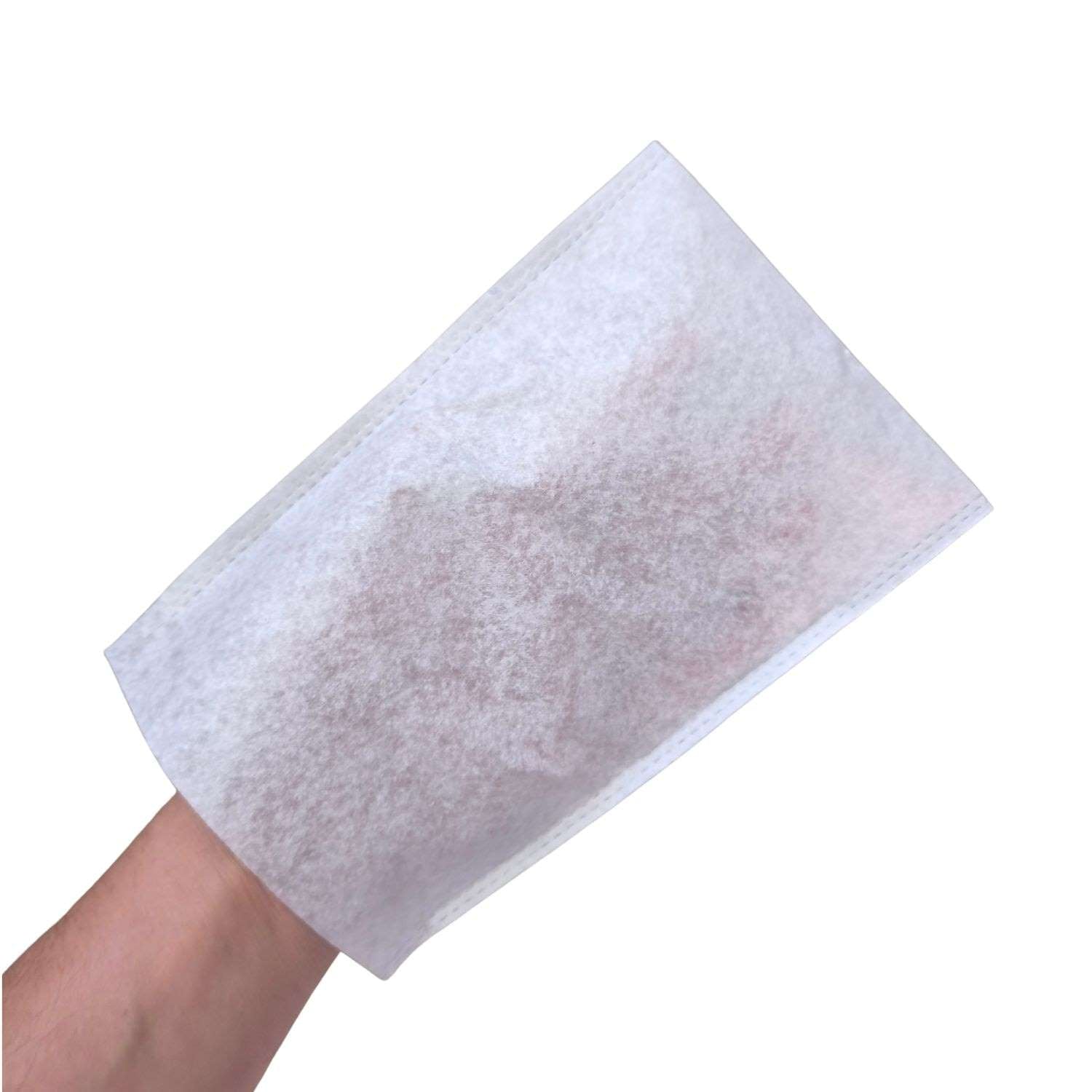 Medi-Inn Einmal-Waschhandschuhe Economy, fusselfreier Vliesstoff - 15 x 22 cm